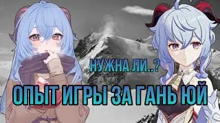 ОПЫТ ИГРЫ ЗА ГАНЬ ЮЙ GENSHIN IMPACT