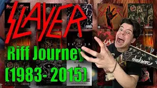 SLAYER Riff Journey (1983 - 2015 Guitar Riff Compilation)