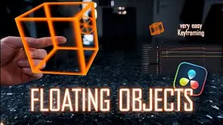 Floating 3D Shapes easy / DaVinci Resolve Tutorial