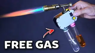 ATOMIC Free Gas !? How to make Free Lpg gas using water at home easly