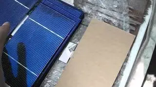 aprendiendo a fabricar un panel fotovoltaico parte 1