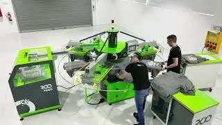 The ROQ IMPRESS & ROQ FEED Automatic Transfer Machines take DTF to the Next Level