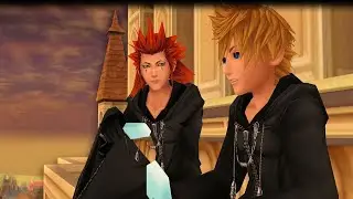 Kingdom Hearts II Final Mix - Roxas and Axel Final Conversation HD 1080p