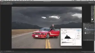 Creating light rays in Photoshop CS6   YouTube
