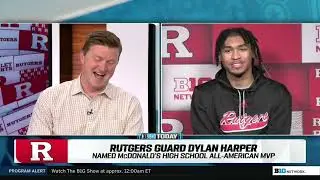 Dylan Harper Joins Big Ten Network to Preview the 2024-25 Season