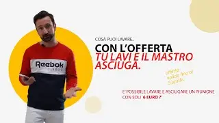 Cosa puoi lavare con l'offerta 