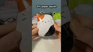 DIY paper squish 🐱 