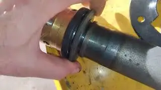 Installing the SAF SKRS 9042 brake shaft RK for yourself