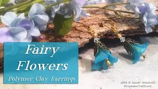 Fairy Flowers Earrings Class Preview