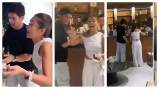 ALDEN RICHARDS AND KATHRYN BERNARDO SUPERSWEET SA HOUSEWARMING PARTY NG ACTRESS SA BAGONG BAHAY NITO