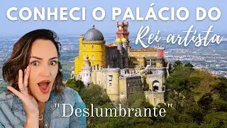 Nossa primeira vez em um Palácio! Vem conhecer o Palácio Nacional da Pena em Sintra - Portugal