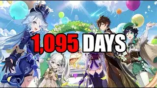 3 Years of Genshin Impact... | Genshin Impact 4.1 Anniversary Event and Rewards