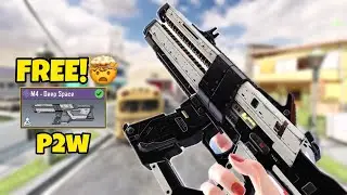 Collect your FREE P2W M4-Deep Space with CUSTOM Ironsights using the Crate Coupons