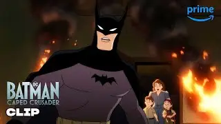 Batman: Caped Crusader "Batman and Commissioner Gordon's Burning Building Rescue" Video Clip