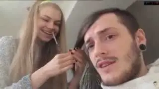 Шапик и его парикмахер Таня