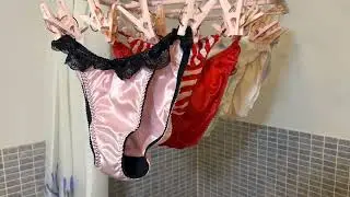 Wash and Dry - Hanging Underwear Clip Rack #40 | Lingerie Underwear Collection | Pretty GLOSSY