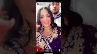 Sarah Fraisou et Ahmed Harroun ce sont marié