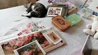 #вышивкакрестиком Мой рукодельный март