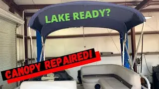 Rebuilding a Wrecked 2019 Sun Tracker Party Barge Boat! ~ PART 2