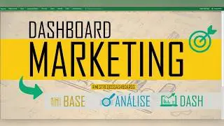 Dashboard Excel - Marketing  (Redes Sociais)
