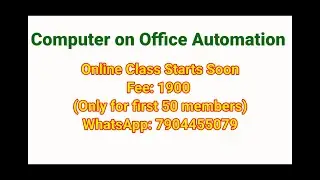 COA Online Class | Coa class| Coa classes online