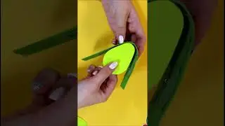 Мини рюкзак авокадо для кукол из фетра!