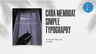 Tutorial Membuat Efek Setengah Transparan || Pixellab || Tutorial