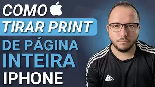 COMO TIRAR PRINT de PÁGINA INTEIRA no IPHONE - PASSO a PASSO