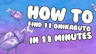 How to Find 11 Onikabuto in 11 minutes Arataki Itto Ascension Materials Genshin Impact