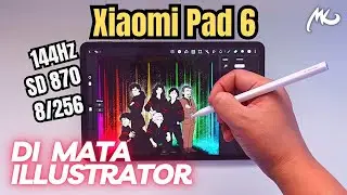 XIAOMI PAD 6 in the eyes of an Illustrator