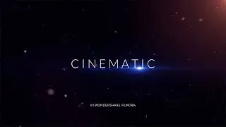 Simple & Clean Cinematic Title Opener In Filmora