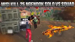 NGENDOK MISI KILL 25 PAKAI SG PANJANG OLD‼️ DI SERBU EMPAT ORANG RATA PAKAI SATU SENJATA