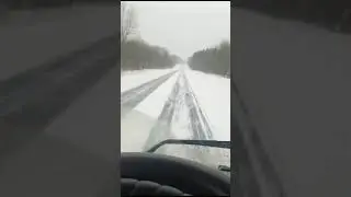 на дафе в снег 120 км в час, не повторять,