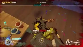 Overwatch Junkrat Highlight (Tramp vs Bust friends)