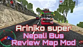 Map Mod Review + Gameplay #bussidindonesia #bussid #bussidmaleo #gameplay #game #nepalibusskin.