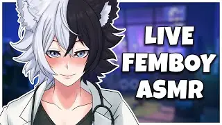 🤍 Live 3DIO ASMR | Femboy Whispers By The Fireplace For Cozy Relaxation 🔥 🤍