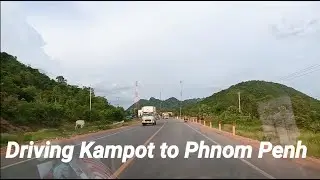 Driving Kampot to Phnom Penh