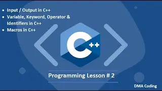 C++ course in Hindi | variable, keyword, operator and macros in C++ | C++ basic programming