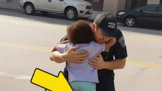 MENINA SUSSURRA ALGO PARA O POLICIAL EM SERVIÇO, ELE FICA PÁLIDO E RAPIDAMENTE CHAMA REFORÇOS