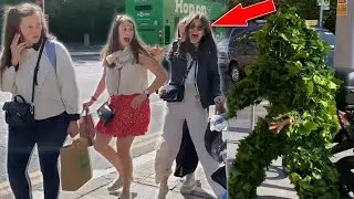 Classic Bushman Scare Prank