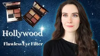 Using Charlotte Tilbury Diva Lights & Eyes of a Star HOLLYWOOD FLAWLESS EYE FILTER PALETTES