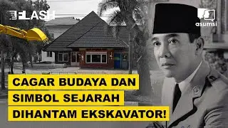 ASUMSI FLASH: Rumah Singgah Soekarno di Padang Dibongkar
