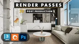 Photoshop Magic Fails Without This | Corona Render Passes Explained ( 3ds Max )