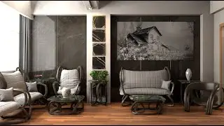 Blender Interior Animation Render Using Eevee