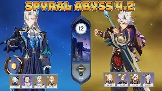 C0 Neuvillette & C0 Itto Spyral Abyss 4.2 || Genshin Impact 4.2