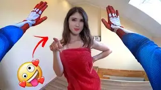 SPIDER-MAN HELPED A CRAZY GIRL AND REGRETED THAT I DID IT​⁠​⁠​⁠  (Parkour POV Epic) ​⁠​⁠