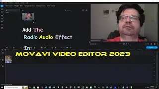 Add The Radio Audio Effect In Movavi Video Editor 2023