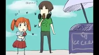 KleVeR and a girl