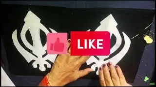 NISHAN SAHIB kaise bnaye | how to make nishan sahib | ਕੇਸਰੀ ਨਿਸ਼ਾਨ ਸਾਹਿਬ... 🙏 |