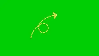 Arrow Icons Greenscreen 4